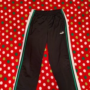 Black Puma sweatpants